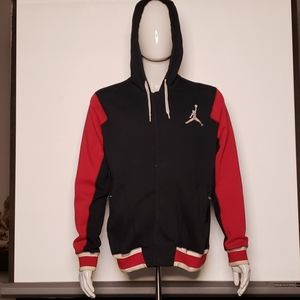 Jordan button down hoodie